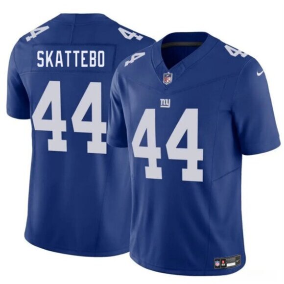 ✅Mens Kids Youths Cam Skattebo Royal Stitched Jersey - Picture 1 of 1